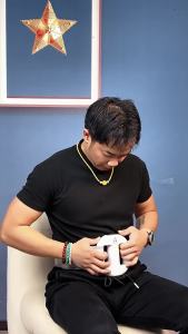AE Fascia ring fat-burning massager 8 Vibrating belly massager fitness equipment belt