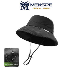MENSPE หมวกกันแดดหมวกกันแดดแบบพกพาหมวกชาวประมงหมวกปีกกว้างหมวกปีกกว้างหมวกป้องกันแสงแดดหมวกป้องกันรังสี UV สำหรับฤดูร้อนเดินทางกลางแจ้ง