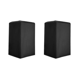 DJ Speaker Dust Cover Silver Coated 210D Fabric Rainproof Sun Protections Camping Event Sound Gear Accessory