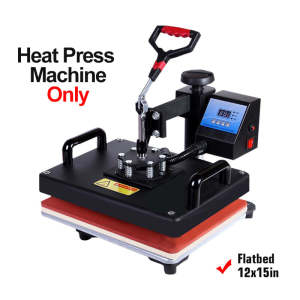 6 in1 Multifunction Heat Press Machine mini printer for T-Shirt / Mug / Plate / Capprinter for small business