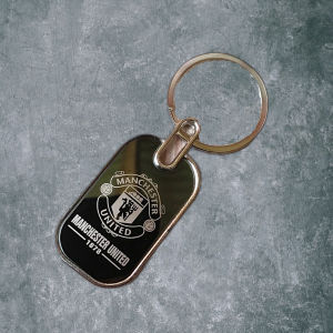 Aksesoris Keychain Club Sepakbola MU MAN UNITED MANCHESTER UNITED Bahan Logam Dan Alloy