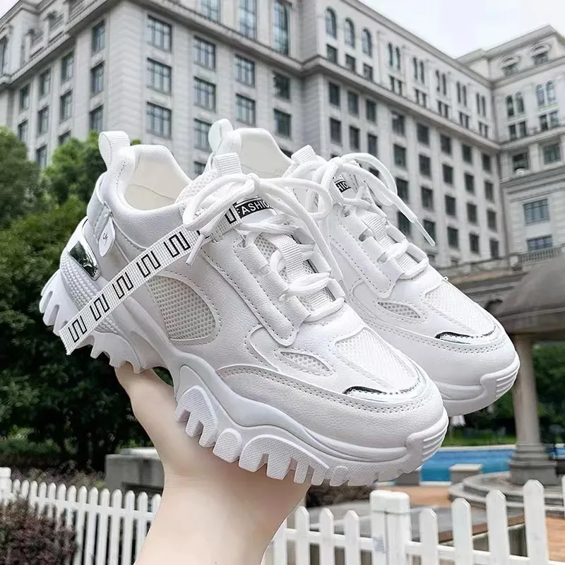 New Hot Korean Fashion White Rubber Shoes White Sneakers For Women | Lazada  PH-thephaco.com.vn