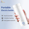 Binnis Portable Electric Kettle 400ML thermos tumbler  Coffee Travel Water Heater Temperature Control Mini Travel Smart Stainless Steel Kettle. 