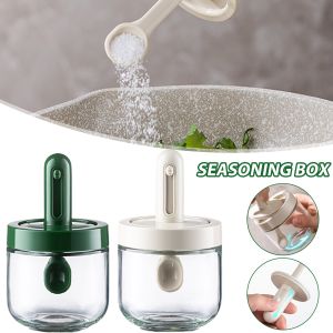 300ml Telescopic Spice Seasoning Bottle Household Kitchen Seasoning Box Leak-proof Salt Storage Box Spice Tools Kitchen Tools
