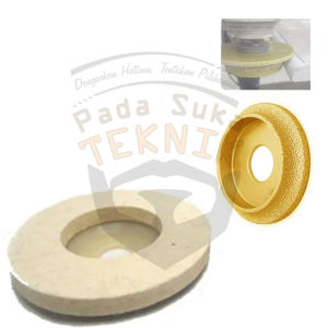 Paket Mata Gerinda Poles Keramik Bevel Pinggul Grinding Batu Marmer Cetak Profile Wool Wol