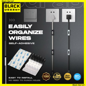 KABEL KLIP 20 PCS  Clip Merapikan Kabel USB Charger Hp Colokan Internet Dengan Lem Double Tape