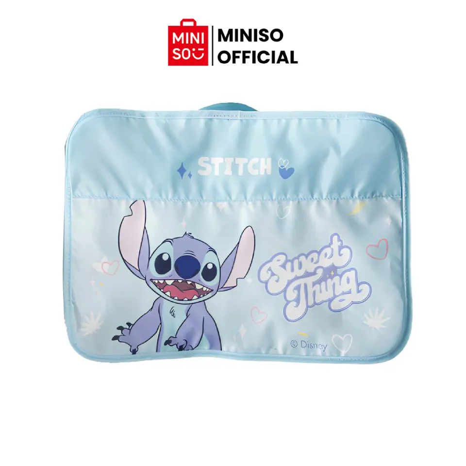 Miniso Disney Stitch Set Tas Lipat Travel Organizers Pcs