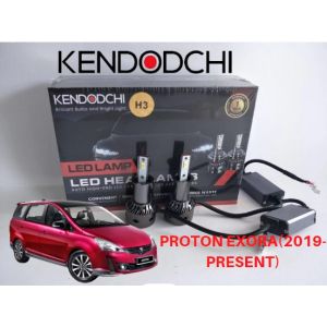 🔥READY STOCK🔥KENDODCHI 2Pcs H3 LED Car Headlight FOR PROTON EXORA(2019-PRESENT) product by Malaysia