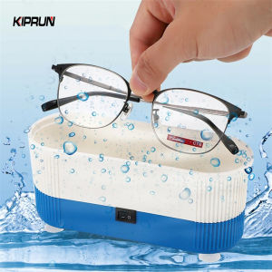 KIPRUN Ultrasonic Cleaning Machine 45000Hz High Frequency Vibration Wash Cleaner Washing Jewelry Glasses Watch Denture Rings Coins Razors