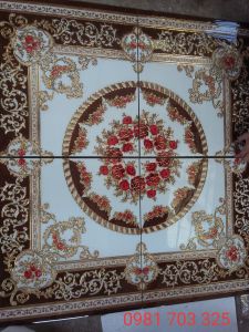 Thảm gạch chiếu trải sàn cao cấp 3D trang trí