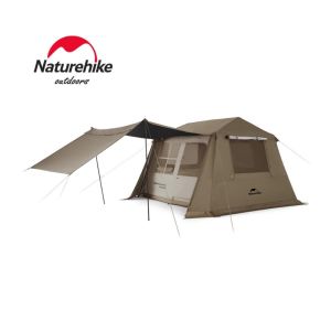 Naturehike Village 6.0 2 Generation Quick Open Tent Family Automatic Tents Camping Outdoor Waterproof PU2000mm 150D Titanium Vinyl Oxford Cloth