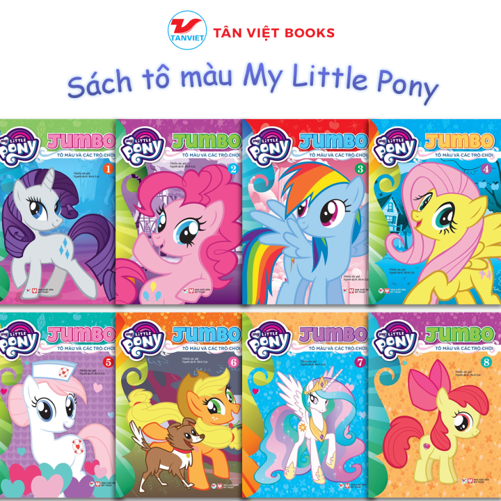 Tranh Tô Màu Pony - Sở Thích Tuyệt Vời Cho Trẻ Em - Tô màu trực tuyến