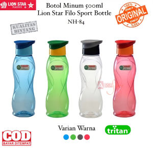 ( BISA COD ) PROMO LION STAR TRITAN NH-84 FILO SPORT BOTTLE 500ml / BOTOL MINUM OLAHRAGA / BOTOL PLASTIK TERMOS AIR SPORT BOTTLE