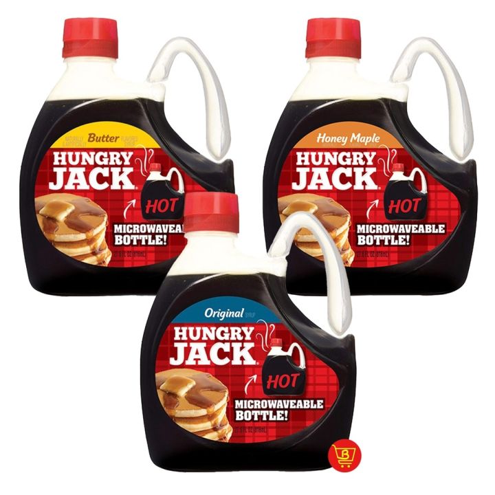 Hungry Jack Microwavable Syrup 816ml Lazada PH