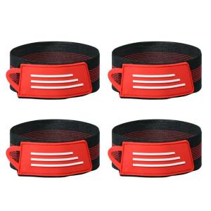4Pcs Bike Ankle Leg Trousers Pant Bands Clip Strap Cycling Ankle Fastening Belt for Joggings Cycling Climbing Camping