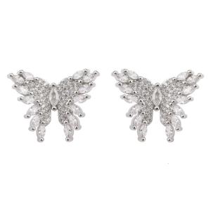 หูฟังแบบคลิปอเนกประสงค์สำหรับ Freeclip รูปผีเสื้อได้อย่างสมบูรณ์ติดตั้งอย่างรวดเร็วปลอดภัยด้วยการออกแบบ