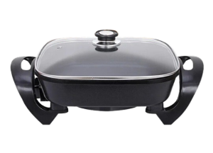 Electric Cooker Multifunctional Multi Function Cooker Steamboat Pot Steamer Cooker Grill Hot Pan Cooking Pot Electric Skillet Periuk Serbaguna