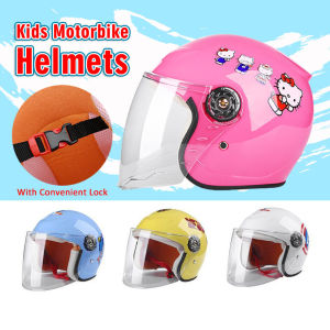 Motorcycle Helmets Security Topi Keledar Motosikal Helmet Children / Adults Kanak Kanak Kids Safety Motor Helmet Half Surface Safety Helmet| DaQueen