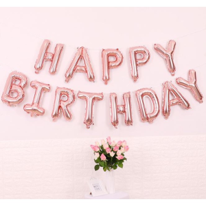 Trang Trí Sinh Nhật Bóng Chữ Happy Birthday Set 13 Chữ Bóng HAPPY BIRTHDAY bong bóng trang trí sinh nhật
