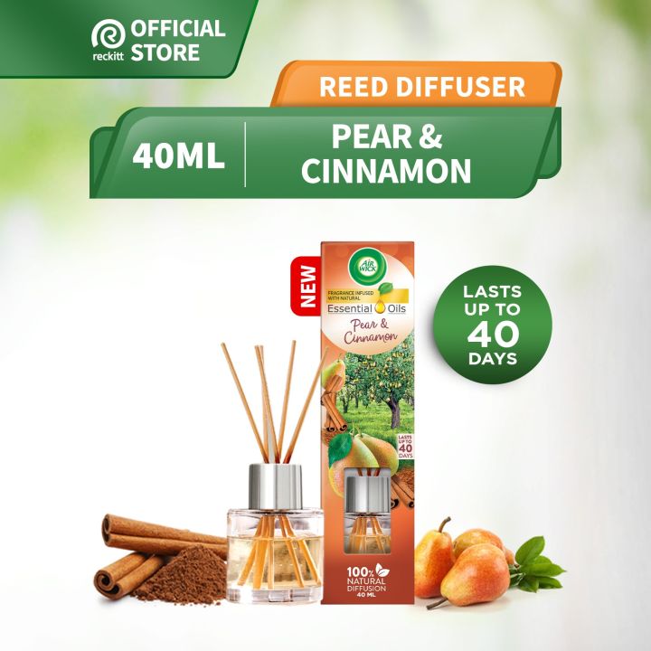 Air Wick Reeds Pear & Cinnamon 40ml Lazada Singapore