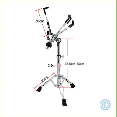 Adjustable Tripod Snare Drum Holder Metal Practice Drum Stand Musical