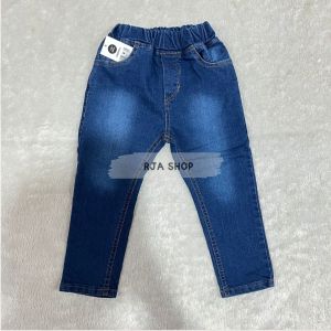 COD | CELANA DENIM PANJANG ANAK / CELANA  JEANS PENDEK ANAK / OVERALL BAJU JEANS KODOK ANAK / JEANS IMPORT ANAK USIA 1.5 TAHUN - 10 TAHUN