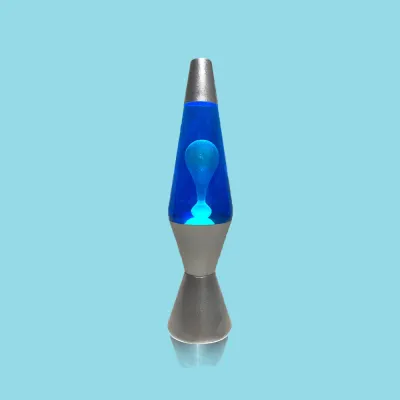 Tase Good Glob World Lava Lamp Night Light Wax Desk Lamp.