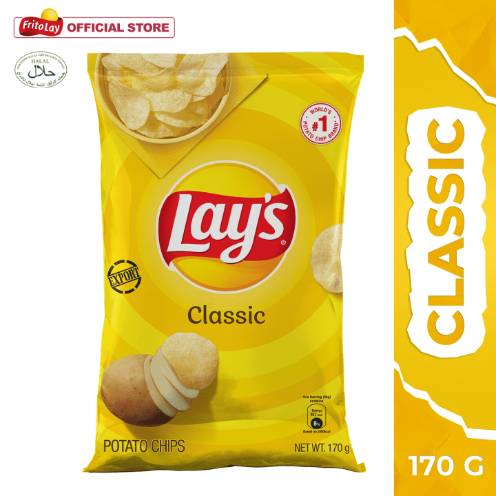 Lay's Classic Potato Chips 170g | Lazada Philippines