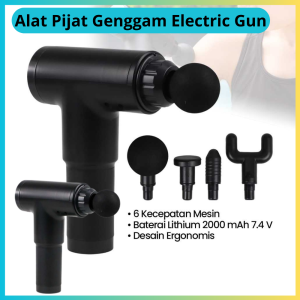 TERLARIS PENGIRIMAN CEPAT COD LEHIKO Alat Pijat Genggam Electric Gun Massage Rechargeable/ALAT pijat terapi elektrik punggung belakang seluruh tubuh terapi getar privasi badan capek/alat pijat elektrik multifungsi portable serbaguna canggih murah
