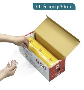 Màng bọc thực phẩm KOKUSAI rộng 30cmx450màng bọc thực phẩm tự hủy sinh học màng bọc TPgiấy bọc thực phẩmmàng bọc thức ăn