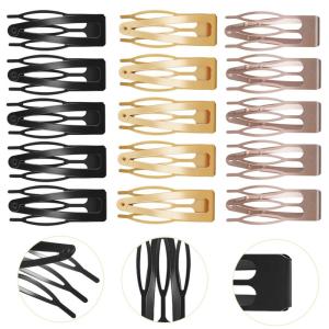 RETAO for Salon Non-slip Double-grip Barrettes Hair Clips Hair Side Clamps Hair Styling Tools
