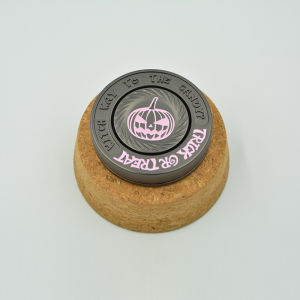 【New】Brifit Metal Fingertip Toy Decompressing Toy Zinc Alloy Fingertip Gyroscopy Demon Pumpkin Hand Rotor Anxious Toy Desktop Anti -Pressure Finger Game Gift