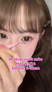 Lông Mi Dưới Móng Vuốt Mèo EM14 Độ Dài 6-8mm GREEN Thủy Mi