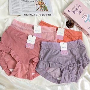 B2M030 กางเกงในผ้านิ้มผ้าสวยทรงสวย ยืดได้เยาะ งานเกรดA สินค้าพร้อมส่ง มีของแถมทุกออเดอร์ ผู้หญิง เสื้อผ้า Underwear Clothing