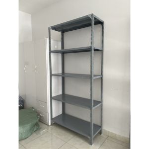 Kệ sắt V lỗ đa năng 5 tầng dài 1m x rộng 03m x cao 1.8 m Kệ Lắp Ghép Đa Năng