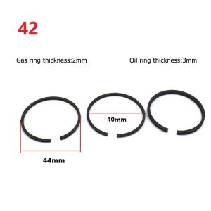 FUXING 3pcs Air Compressor Piston Ring Pneumatic parts for 42/47/48/51/52/65mm Cylinder