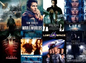 Flash Drive 64Gb Battle Los Angeles_War of the Worlds_Total Recall_Life_Lost in Space HD 1080p&4K