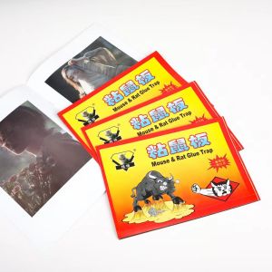 Strong Adhesive Mouse Trap Board Mouse Catcher Household Mouse Trap with Extra Glue Thickened Mouse Sticky Trap Wholesale