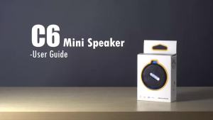 เบสหนักแน่นลำโพงบลูทูธไร้สายแบบพกพา C6ตัวดูดกันน้ำกล่องมีเสียงกีฬากลางแจ้งซับวูฟเฟอร์ขนาดเล็กลำโพงมือถือ TFPortable Wireless Bluetooth Speaker C6 Waterproof Suction Cup Outdoor Sports SoundSubwoofer Mobile Speaker TF