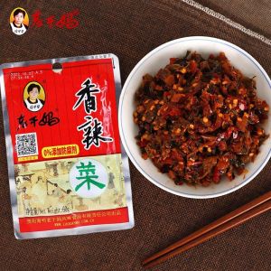 老干妈即食香辣菜18g下饭菜 Instant Spicy Vegetables 18g Serving Food