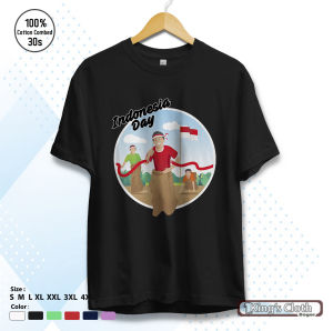 Kings Special Kemerdekaan Kaos Premium Pria Wanita Cotton Combed 30s Regular Fit Print Digital KM04