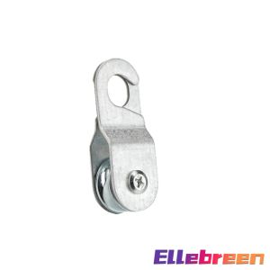 Ellebreen Open Hook Mini Pulley Small Pulley Miniature Pulley Rope Wire Rope Pulley Roller For Greenhouse Use