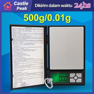 High Quality Timbangan Emas 500Gr Digital Perhiasan Silver Berlian Batu Akik Obat