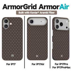Benks for IPhone 17 Pro Max Air Magnetic ArmorGrid ArmorAir Back Built with Kevlar® Aramid Fiber Ultra Slim & Lightweight Minimalist Casing Hard Cover