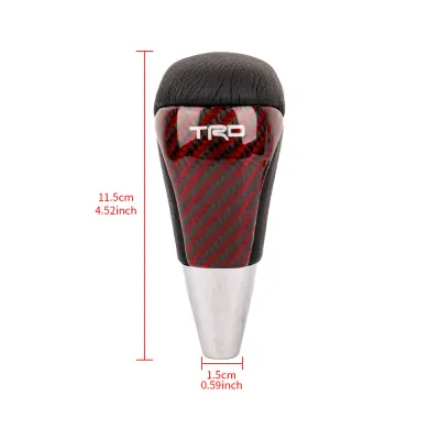 JDMGRAM TRD Car Shift Knob Lever For Toyota Fortuner 2024 2023 2022 2021 2020 2019 2018 2017 2016