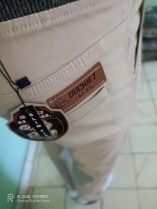 Celana Panjang Chino Chinos Pria Cowok Laki Laki Pinggang Karet Rib Slimfit Murah