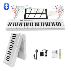 Kawes Digital 88 / 61Keys lipat piano semi-weighted ukuran fullboard keyboard keyboard lipat piano
