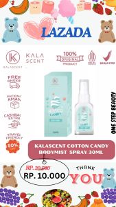 ORIGINAL PARFUM BODY MIST TRAVEL SIZE SPRAY 60 ML / BPOM PARFUME TUBUH READY KALA Scent x geamoore x holigrels BISA COD