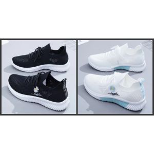 [ Buy 1 take 1 ] Korean Womens Lightweight Casual Fashion Laces Sneakers Comfortable Sports Shoes