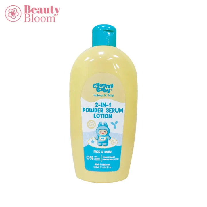 Chummy%20Baby%20Natural%20N'%20Mild%202-in-1%20Powder%20Serum%20Lotion%20500mL%20-%20Image%203